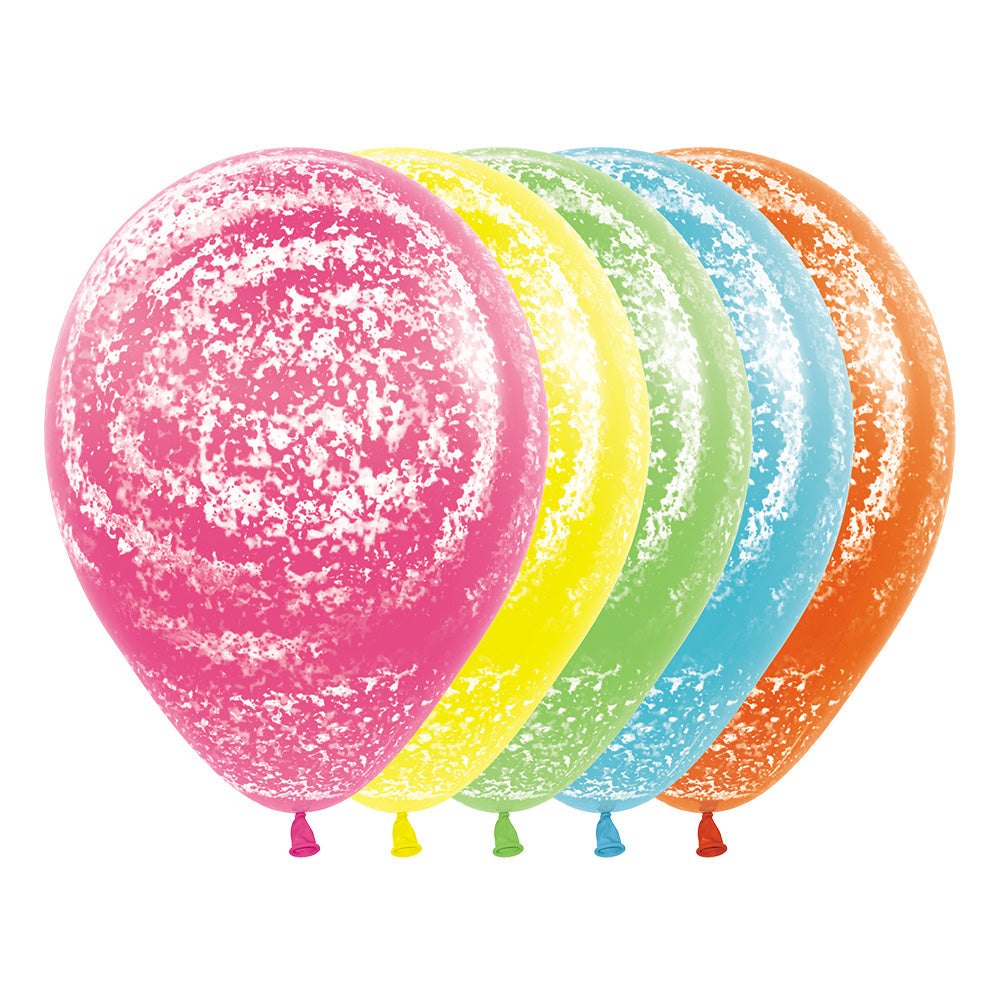 Globo Impreso Infinity Fashion Surtido Graffiti Invierno R12 x50 unidades Sempertex