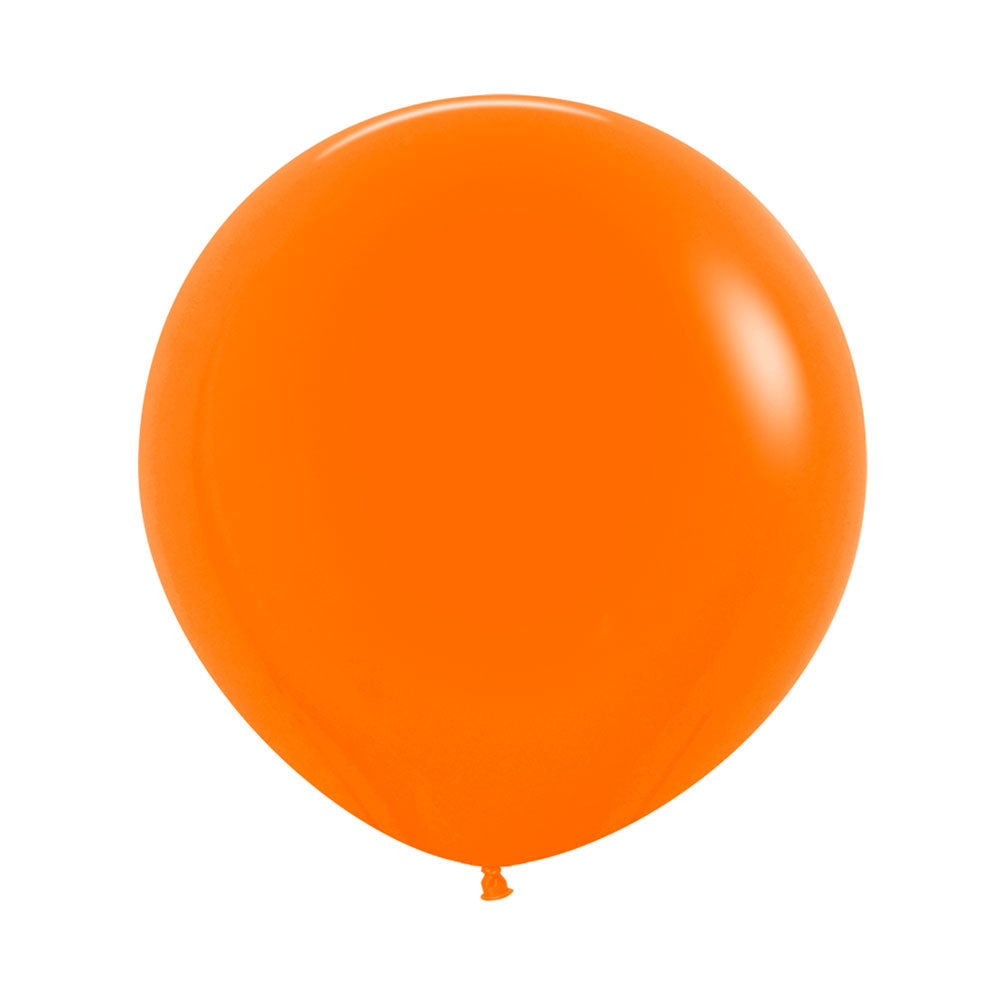 Globo Fashion Naranja R24 x3 unidades Sempertex Esfera