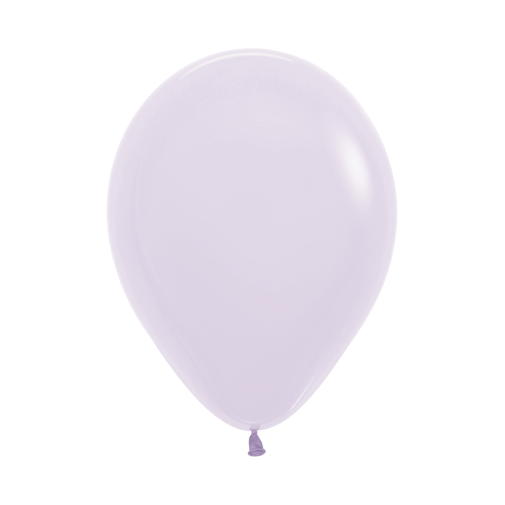 Globo Pastel Mate Lila R12 x12 unidades Sempertex