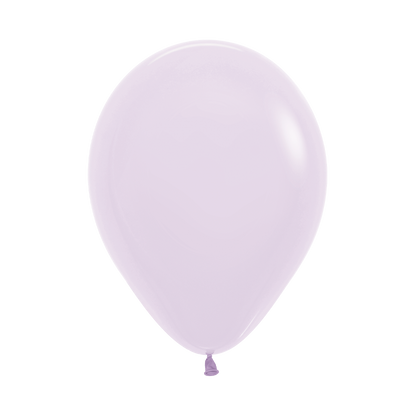 Globo Pastel Mate Lila R12 x12 unidades Sempertex