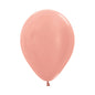 Globo Metal Dorado Rosa R5 x50 unidades Sempertex