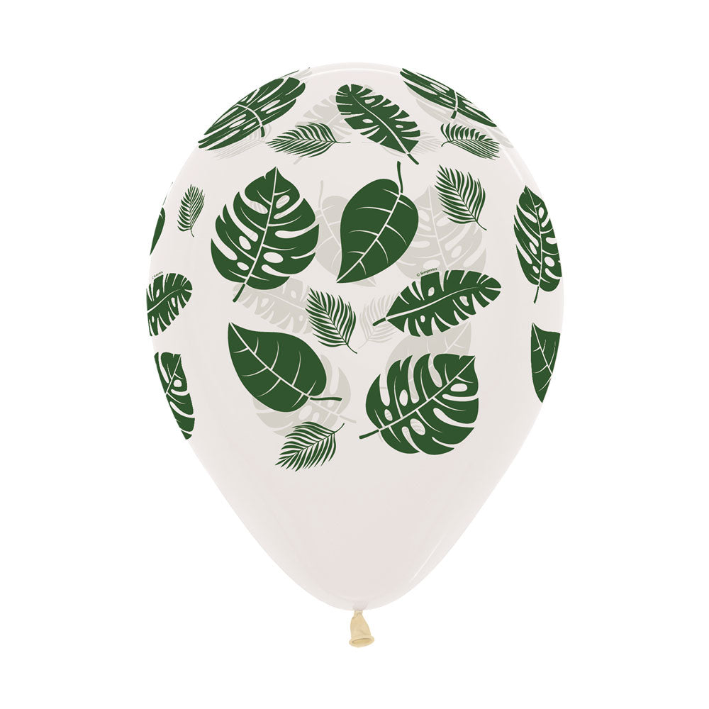 Globo Impreso Infinity Transparente Hojas R12 por unidad Sempertex