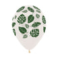 Globo Impreso Infinity Transparente Hojas R12 por unidad Sempertex