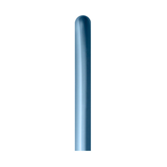 Globo Reflex Cromado Azul tubito T260 x50 unidades Sempertex