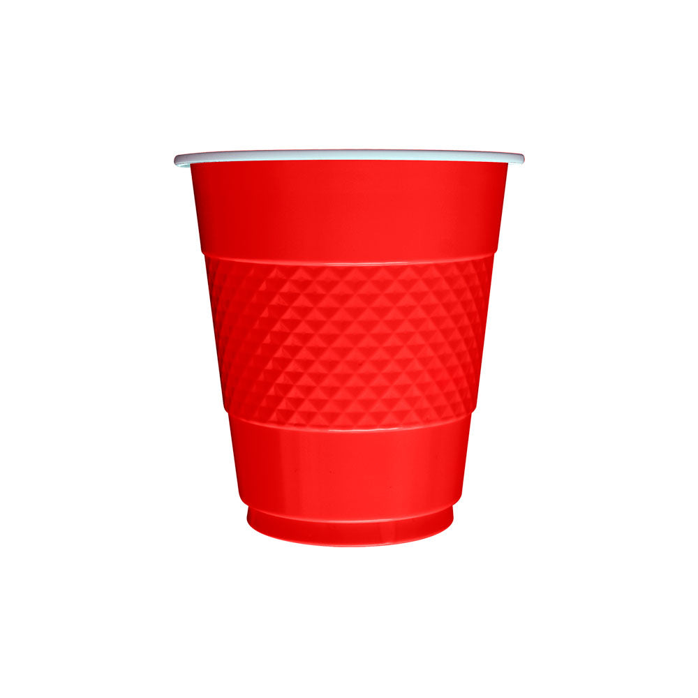 Vaso Deluxe Rojo 7 onzas x10 unidades Sempertex