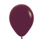 Globo Fashion Vinotinto R12 x12 unidades Sempertex