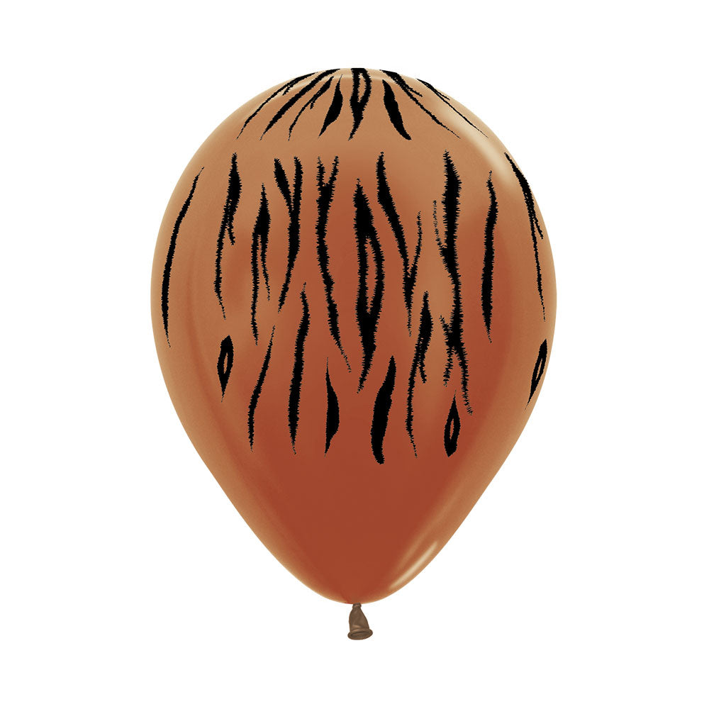 Globo Impreso Infinity Surtido Animal Print R12 x4 unidades Sempertex anm