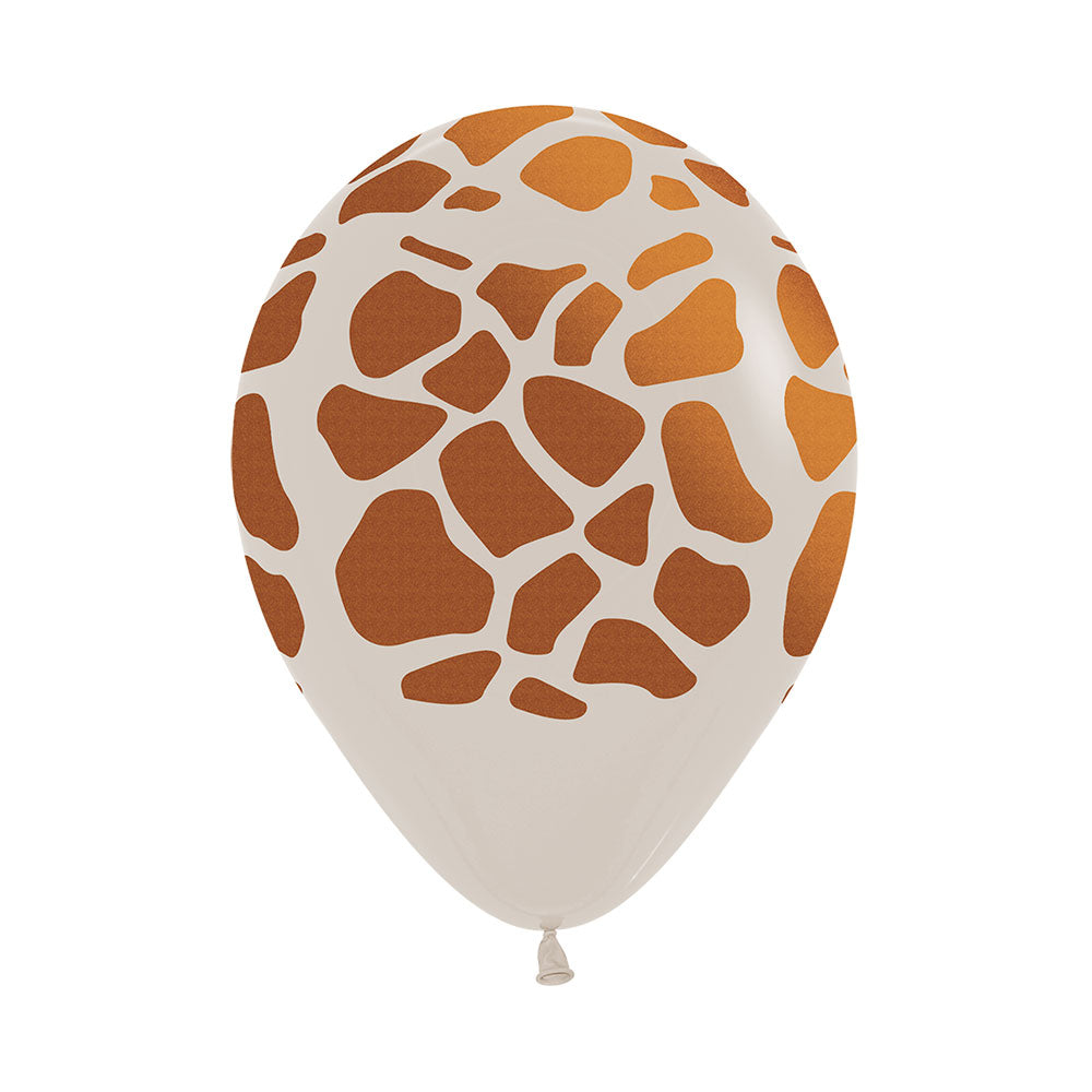 Globo Impreso Infinity Surtido Animal Print R5 x4 unidades Sempertex anm