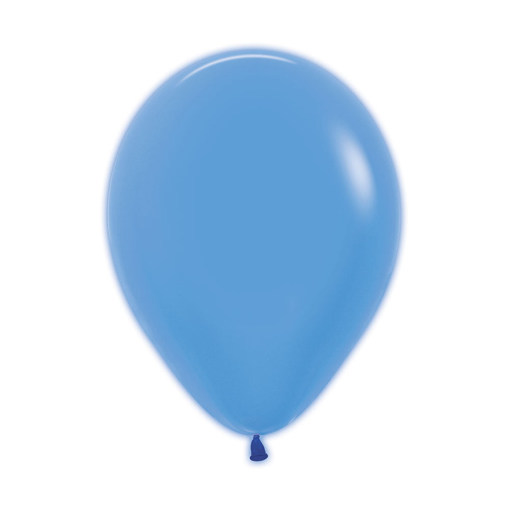Globo Neón Azul R12 x50 unidades Sempertex