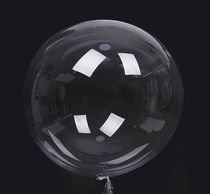 Globo burbuja transparente 18 pulgadas (45 cm) por unidad Bobo