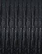 Cortina metalizada negra de 1x1.9 metros