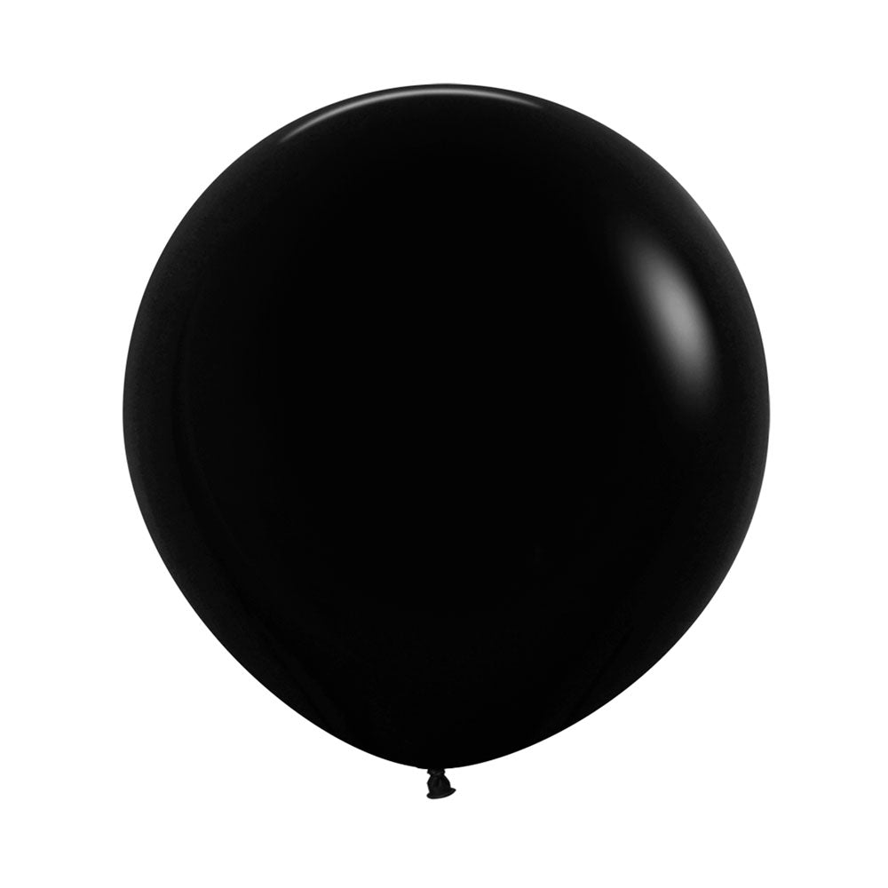 Globo Fashion Negro R24 x3 unidades Sempertex