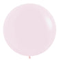 Globo Pastel Mate Rosado R24 x3 unidades Sempertex