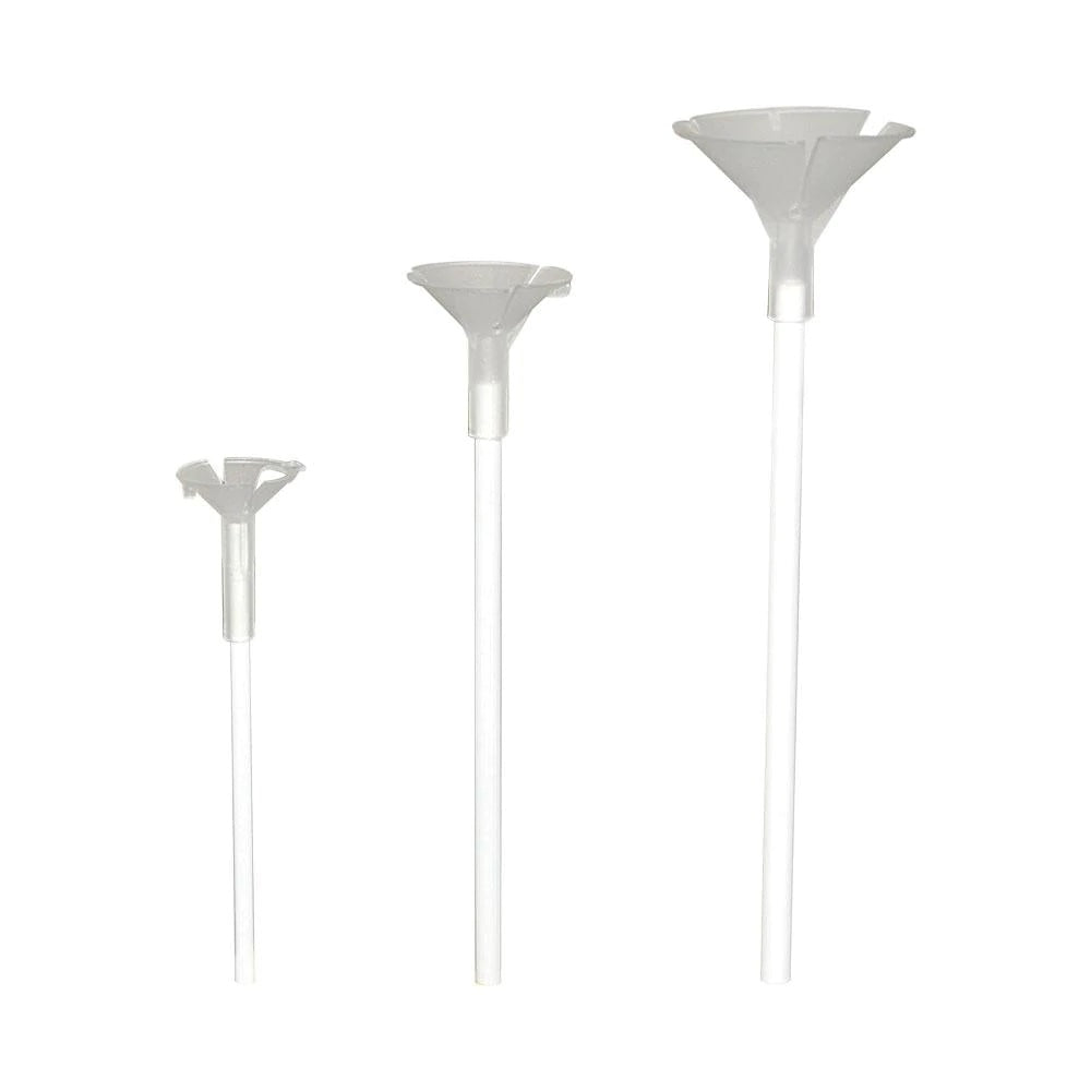 Soporte Blanco Para Globos R9 y R12  x100 Unidades